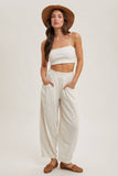 BARREL PANTS RELAXED