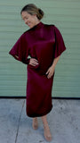 ONCE UPON A FALL SATIN DRESS