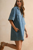 DENIM DRESS