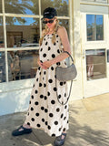 POLKA DOT MAXI DRESS