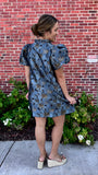 SOMETHING BLUE MINI DRESS