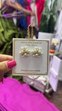 CLUSTER PEARL STUDS