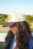 Thankful, Grateful & Blessed - Leopard Trucker Hat