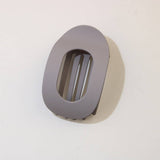 Oval Flat Hair Clip for Women, Strong Grip Clamp_CWAHA07281