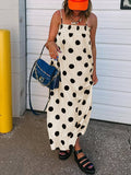 POLKA DOT MAXI DRESS