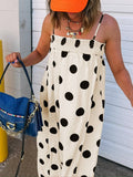 POLKA DOT MAXI DRESS
