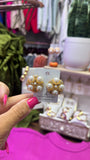 STUD PEARL EARRINGS
