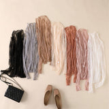 MESH LACE LONG SLEEVE TOP