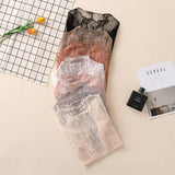 MESH LACE LONG SLEEVE TOP