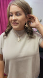 HAMMERED STAR NECKLACE
