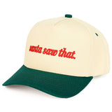 SANTA SAW THAT Letter Trucker Cap