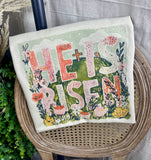 He is Risen (Gildan Sublimation Tee)