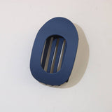 Oval Flat Hair Clip for Women, Strong Grip Clamp_CWAHA07281