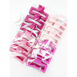 Pink Shade Jumbo Cut Out Rectangle Hair Claw