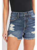 HIGH RISE MOM SHORTS 3" INSEAM