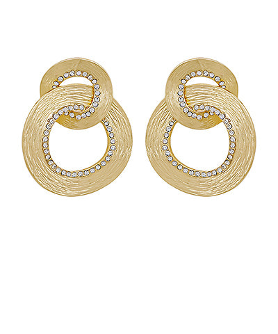 DOUBLE LINKED EARRINGS