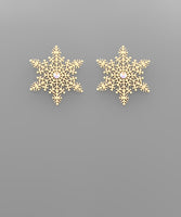 SNOW FLAKE EARINGS