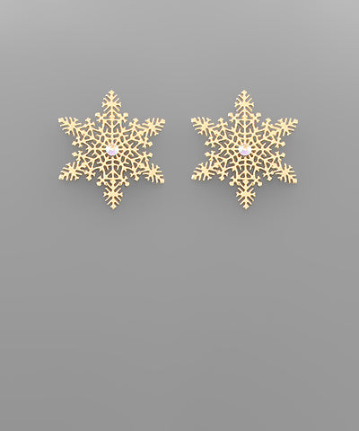 SNOW FLAKE EARINGS