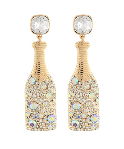 CHAMPAGNE EARRINGS