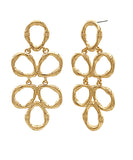 BAMBOO GOLDEN DROP EARRINGS