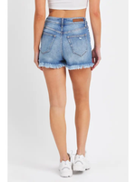 GENTLE STRETCH HIGH RISE MOM SHORTS