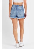 GENTLE STRETCH HIGH RISE MOM SHORTS