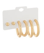 GOLD EVERYDAY EARRING SET