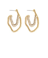 GOLD HOOP EARRINGS