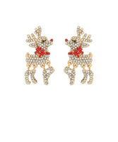 REINDEER POST EARRINGS