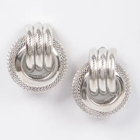 SILVER STUD EARRINGS