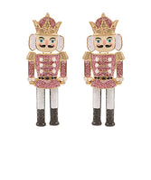 PINK NUTCRACKER EARRINGS