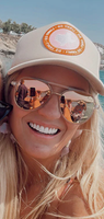 EARHART GOLD SUNGLASSES