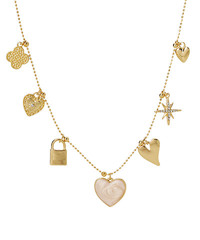 HEART CHARM NECKLACE