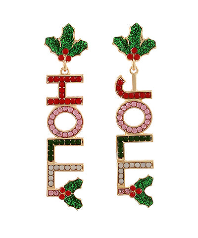 HOLLY JOLLY EARRINGS