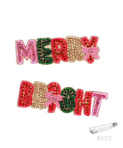 MERRY & BRIGHT PIN SET