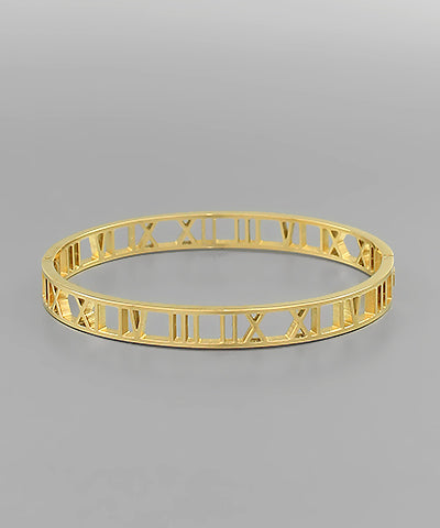 ROMAN NUMERAL BRACELET