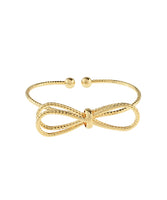 GOLD BOW CUFF